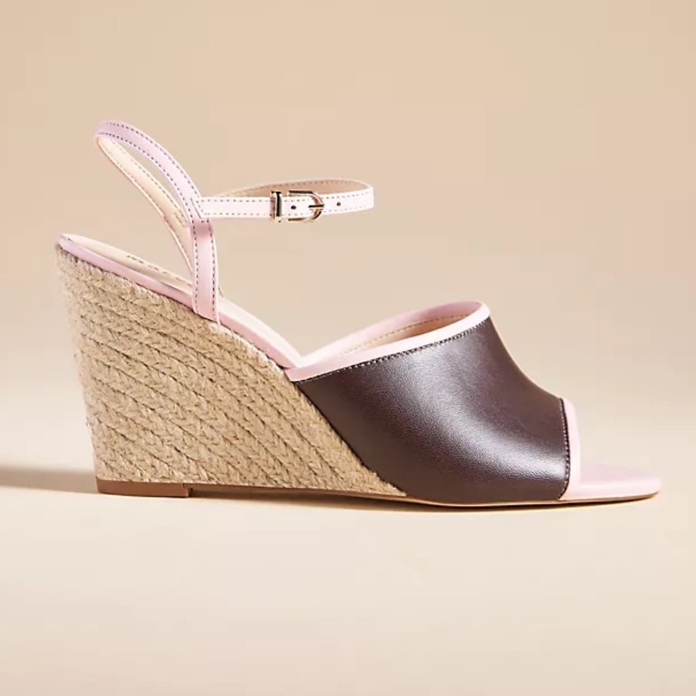 Anthropologie Maeve Wedge Sandals Size 9